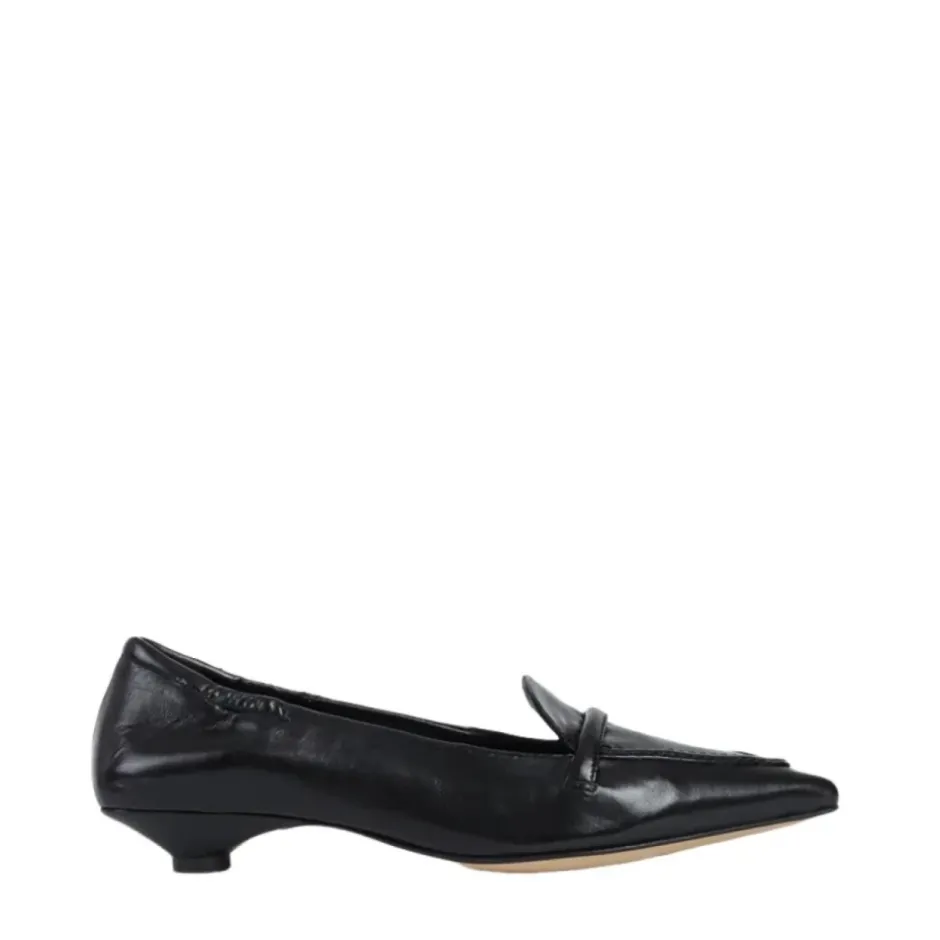 Outlet læder Decolleté sko Dame Pumps