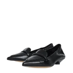 Outlet læder Decolleté sko Dame Pumps