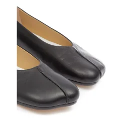 Outlet læder flade sko Dame Ballerina Sko