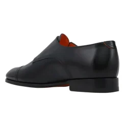 Discount Læder Loafer Dobbelt Spænde Sko Business Sko