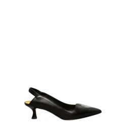 Hot læder slingback sandal Dame Pumps|Stiletter