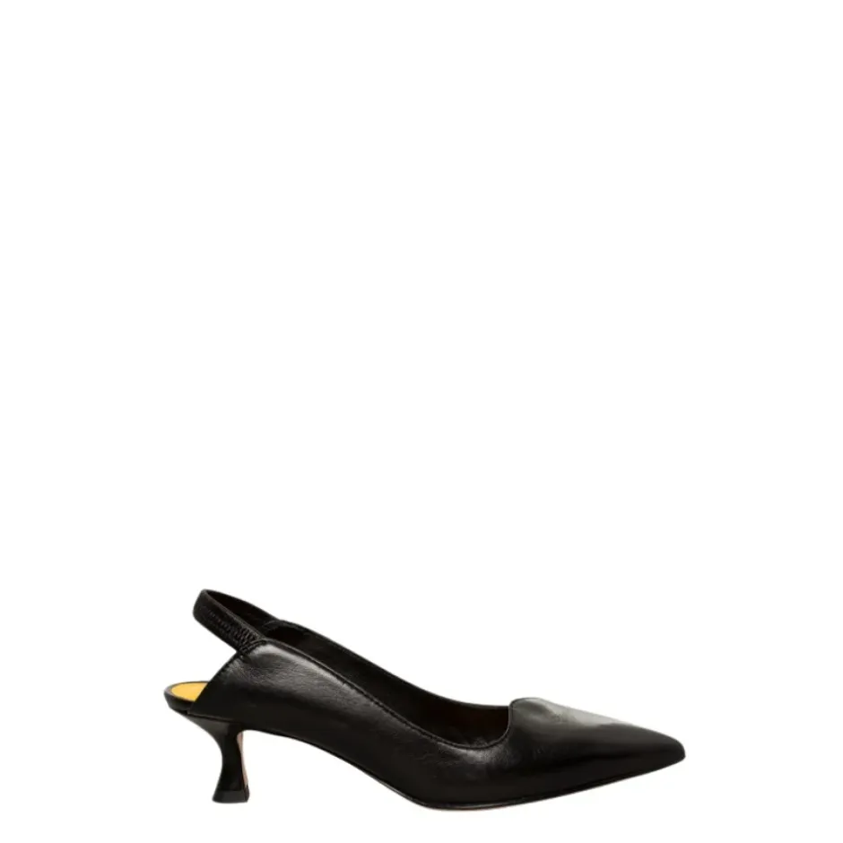 Hot læder slingback sandal Dame Pumps|Stiletter