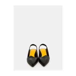 Hot læder slingback sandal Dame Pumps|Stiletter
