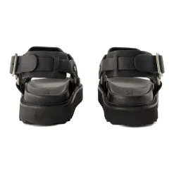 Discount Læder Spænde Sandaler Dame Sandaler