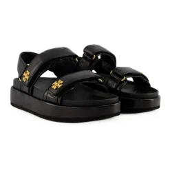 Læder Sportssandaler Dame Sandaler