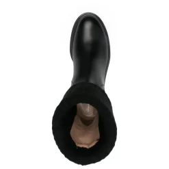 Discount Læder Strik Støvler Italien Dame Chelsea Boots