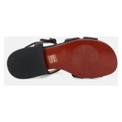 New læderhæle med spænde Dame Sandaler