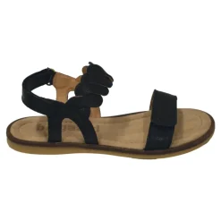 Discount lædersandal med fletrem Børn Sandaler