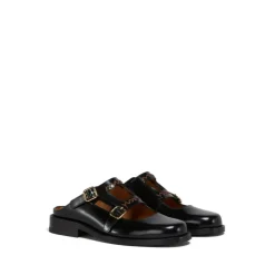 Hot lædersandaler Dame Loafers