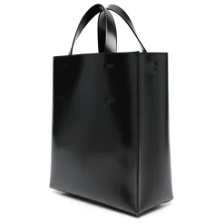 Sale lædertaske med logo Dame Håndtasker