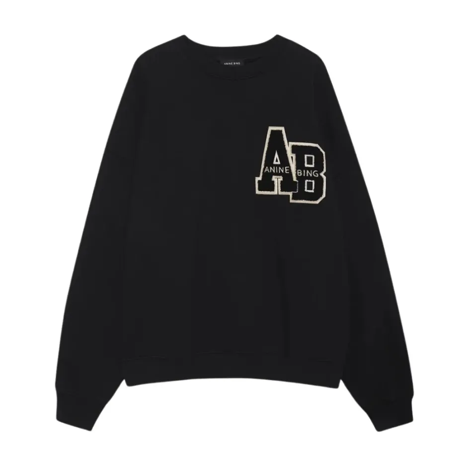 Online Letterman Sweatshirt Jakke Dame Sweatshirts