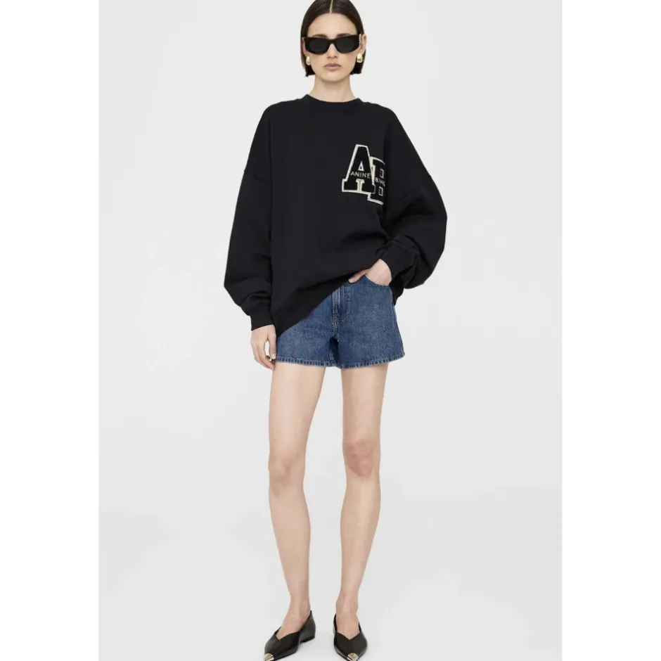 Online Letterman Sweatshirt Jakke Dame Sweatshirts