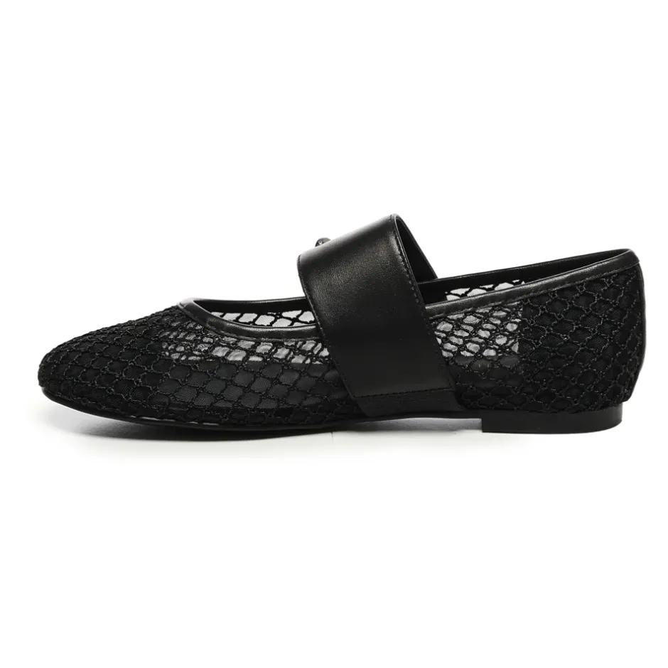Best Mesh Flade Sko med Logo Dame Ballerina Sko