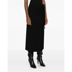 Outlet Midi Wrap Nederdel Dame Nederdele
