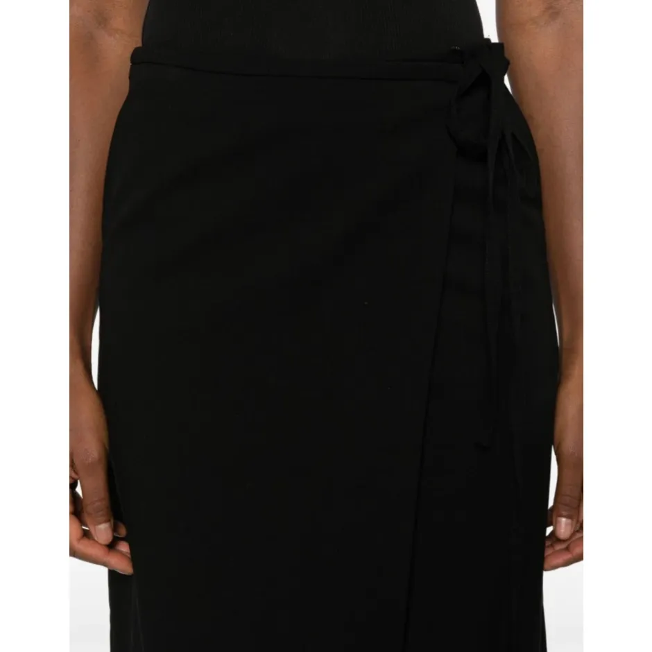 Outlet Midi Wrap Nederdel Dame Nederdele