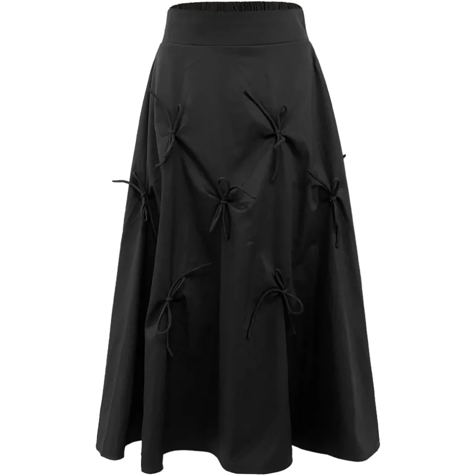 Sale Nederdel med Bue Detalje Dame Nederdele
