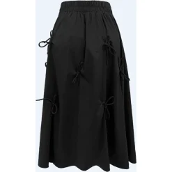 Sale Nederdel med Bue Detalje Dame Nederdele