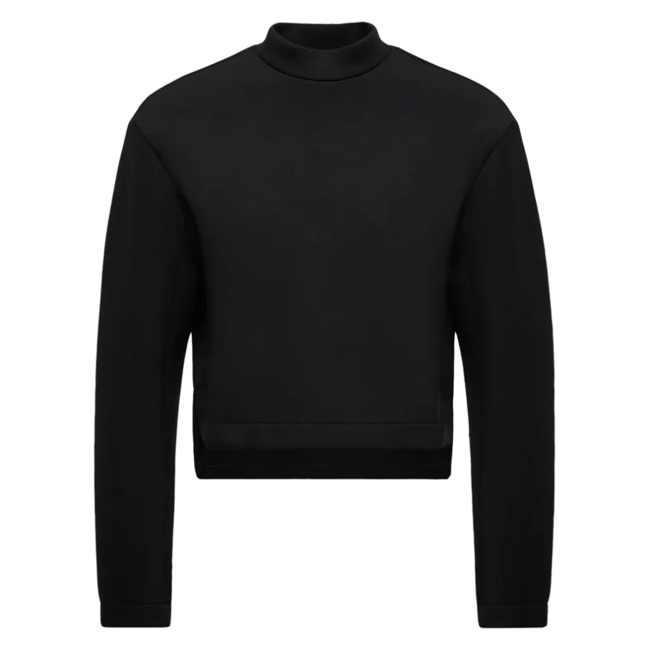 Best neopren sweater med logo patch Dame Sweatshirts