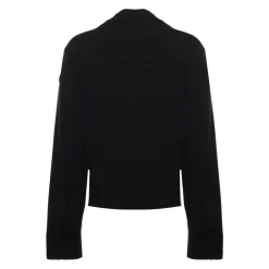 Best neopren sweater med logo patch Dame Sweatshirts