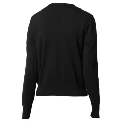 New Polstret Cardigan med Logo Patch Dame Jakker