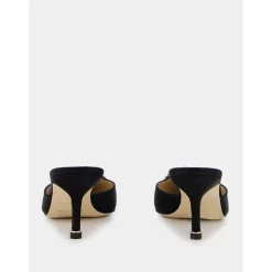 Outlet Satin Juvel Muldyr Dame Stiletter