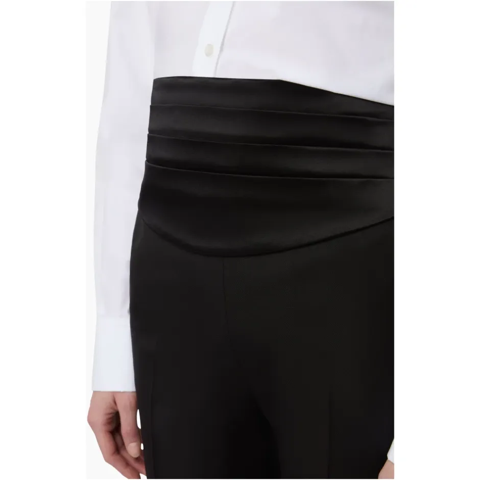 Satin Tuxedo Dame Bælter