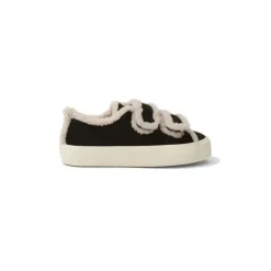 New Shearling Lav Velcro Vinterstøvle Dame Sneakers