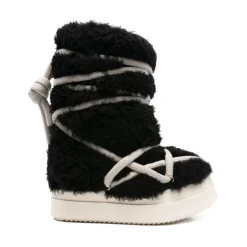 New Shearling Snøresko Vinterstøvler