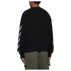 New Skater-Fit Sweatshirt med Pixel Diag Sweatshirts