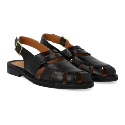 Hot Slingback Loafer med Cut-Out Mønster Dame Sandaler