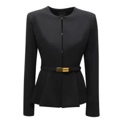 Stretch Crepe Jakke Dame Jakker