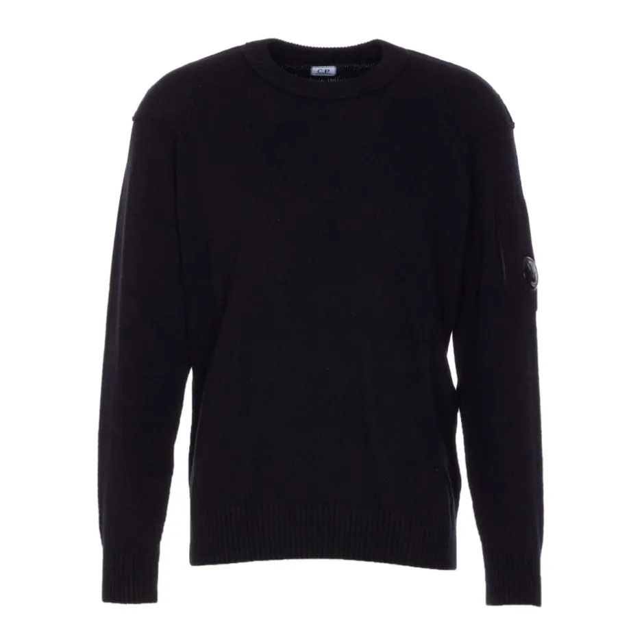 New uld-blandingsrundhals sweater Strik