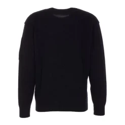 New uld-blandingsrundhals sweater Strik
