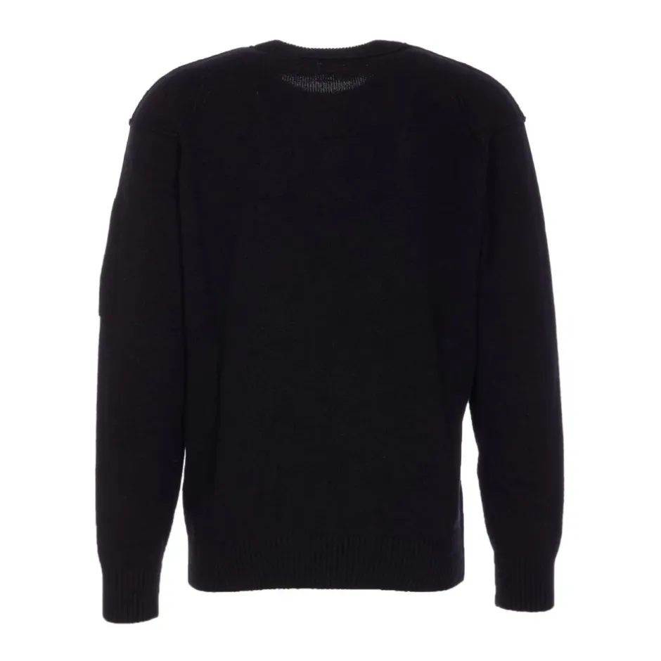 New uld-blandingsrundhals sweater Strik