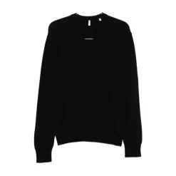 Online V-hals Uld Sweater Strik