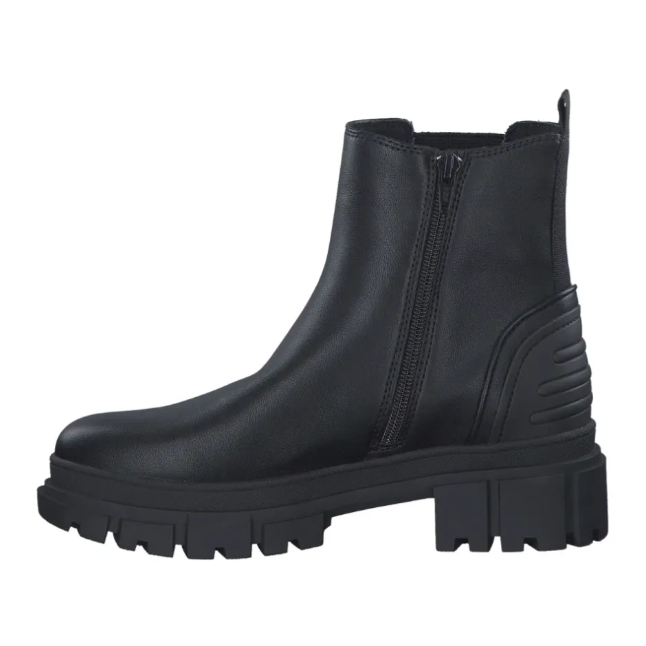 Discount e Afslappede Lukkede Booties Dame Chelsea Boots