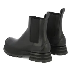 Hot e ankellæderstøvler til mænd Chelsea Boots