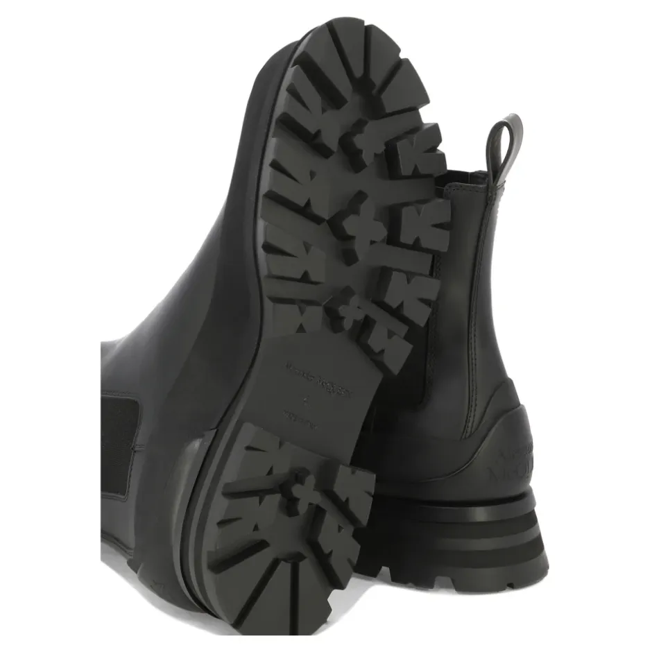 Hot e ankellæderstøvler til mænd Chelsea Boots