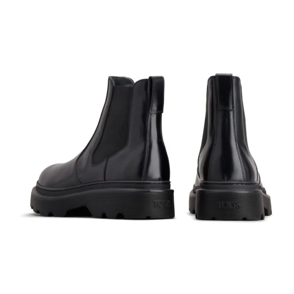 Discount e elastiske sideindsatstøvler Chelsea Boots|Støvler