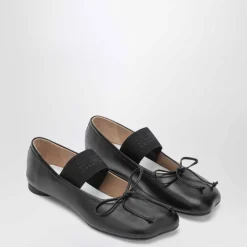 Best e flade sko 100% fåreskind Dame Ballerina Sko