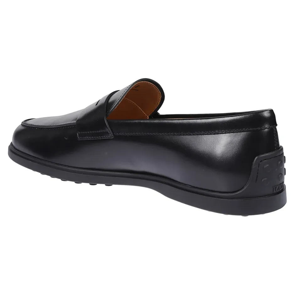Clearance e flade sko med penny slot Loafers