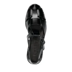 Hot e Læder Cut-Out Sandaler Dame Sandaler
