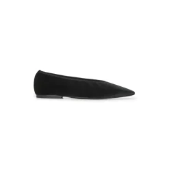 Outlet e Læder Slip-On Sko Dame Ballerina Sko