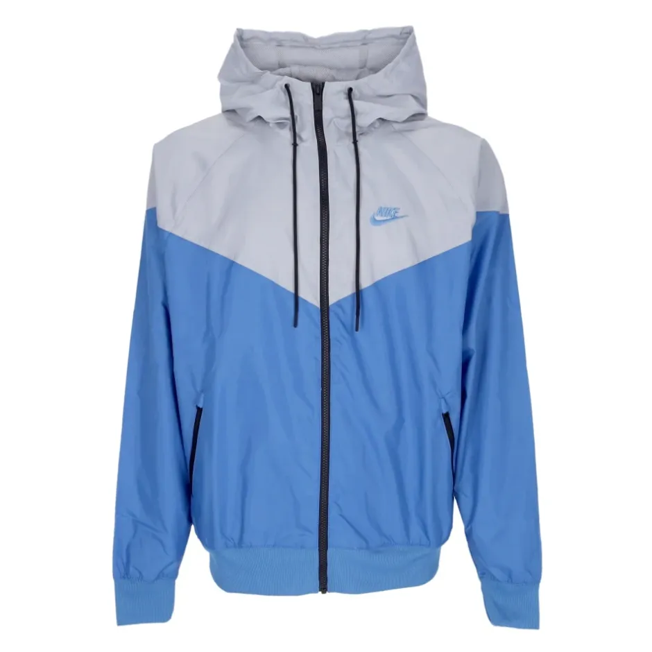 Hot Sportswear Windrunner Hooded Jacket Blå/Grå Træningsjakker