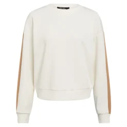Outlet Sporty sweatshirt med stribeaccent Dame Sweatshirts