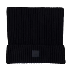 Clearance Square Face Logo Beanie Dame Huer, Kasketter & Hatte|Huer & Kasketter