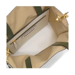 New Stilfuld Bianco-Verde Skuldertaske Tasker
