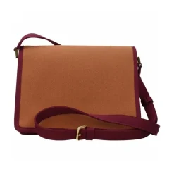 Online Stilfuld Marrone-Viola Skuldertaske Dame Skuldertasker