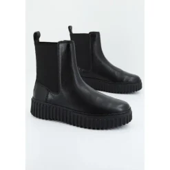 Stilfulde Chelsea-støvler i Maple Finish Dame Chelsea Boots