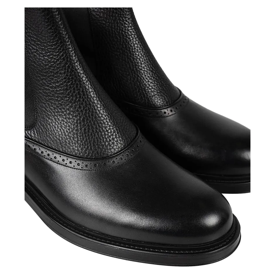 New Stilfulde Slip-On Chelsea St?vler til M?nd Chelsea Boots
